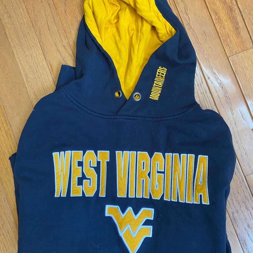 West Virginia University WVU Cropped Hoodie